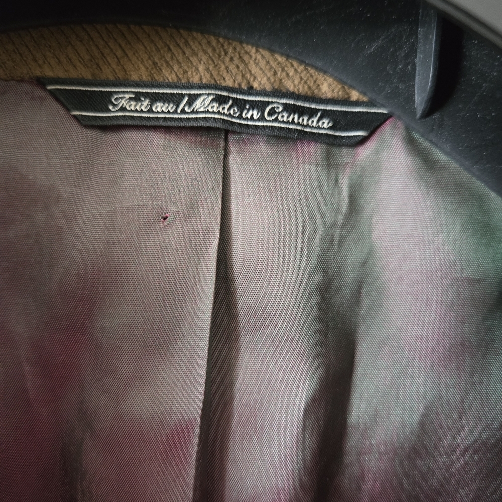 THOMAS JEFFREY/ JACK VICTOR lightweight Camel Corduroy Sportcoat. Mens 44L - Picture 9 of 12